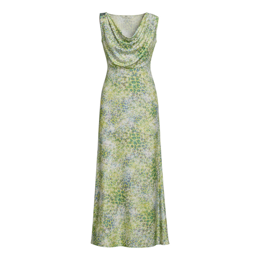AB189 - JIJIL ABITO ANIMALIER verde