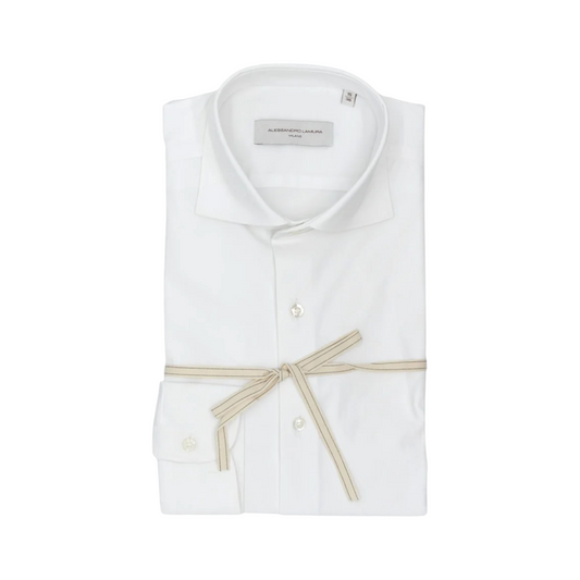 ADAM01 - ALESSANDRO LAMURA CAMICIA ADAM BIANCO