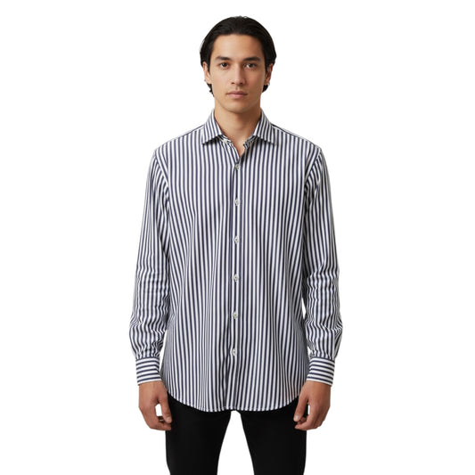 ADAM940 - ALESSANDRO LAMURA CAMICIA SORRENTO BLU