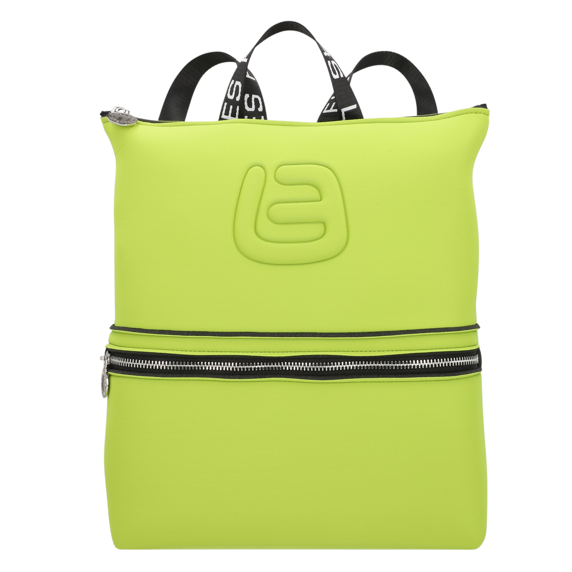 La Fille des Fleurs - Zaino Airone in neoprene Verde acido