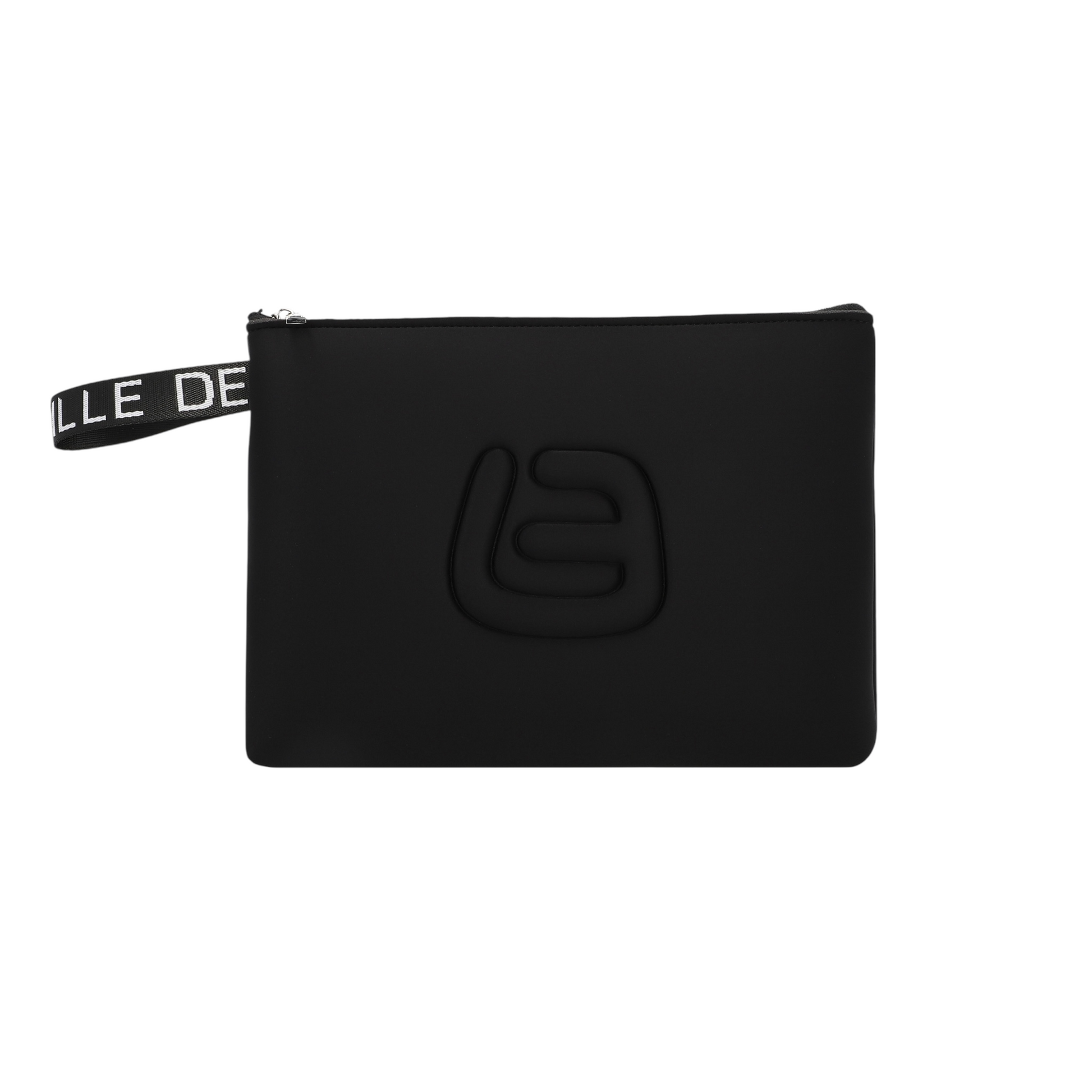 LA FILLE DES FLEURS ALAIN IN NEOPRENE NERO