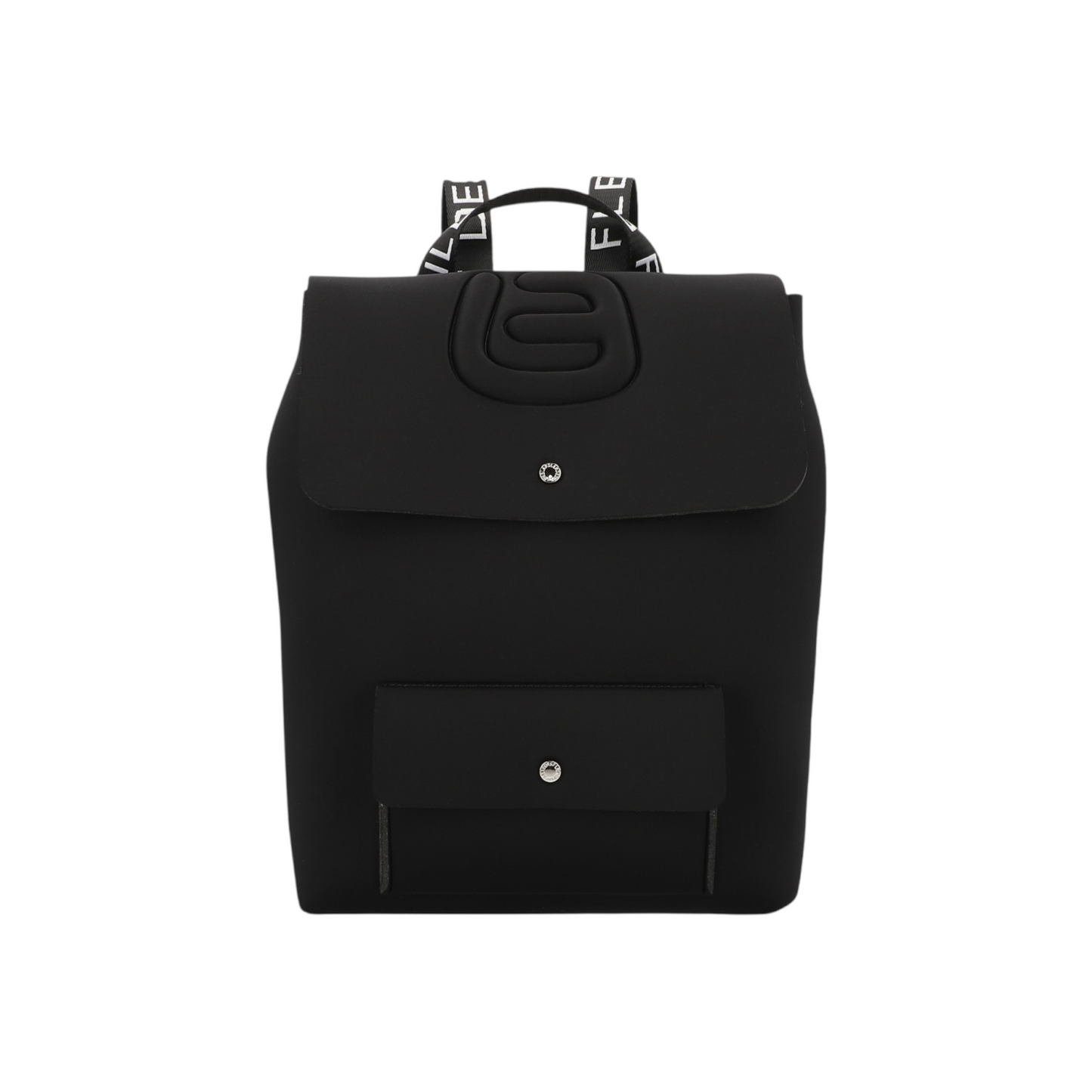 La Fille des Fleurs - Zaino Alma in neoprene nero