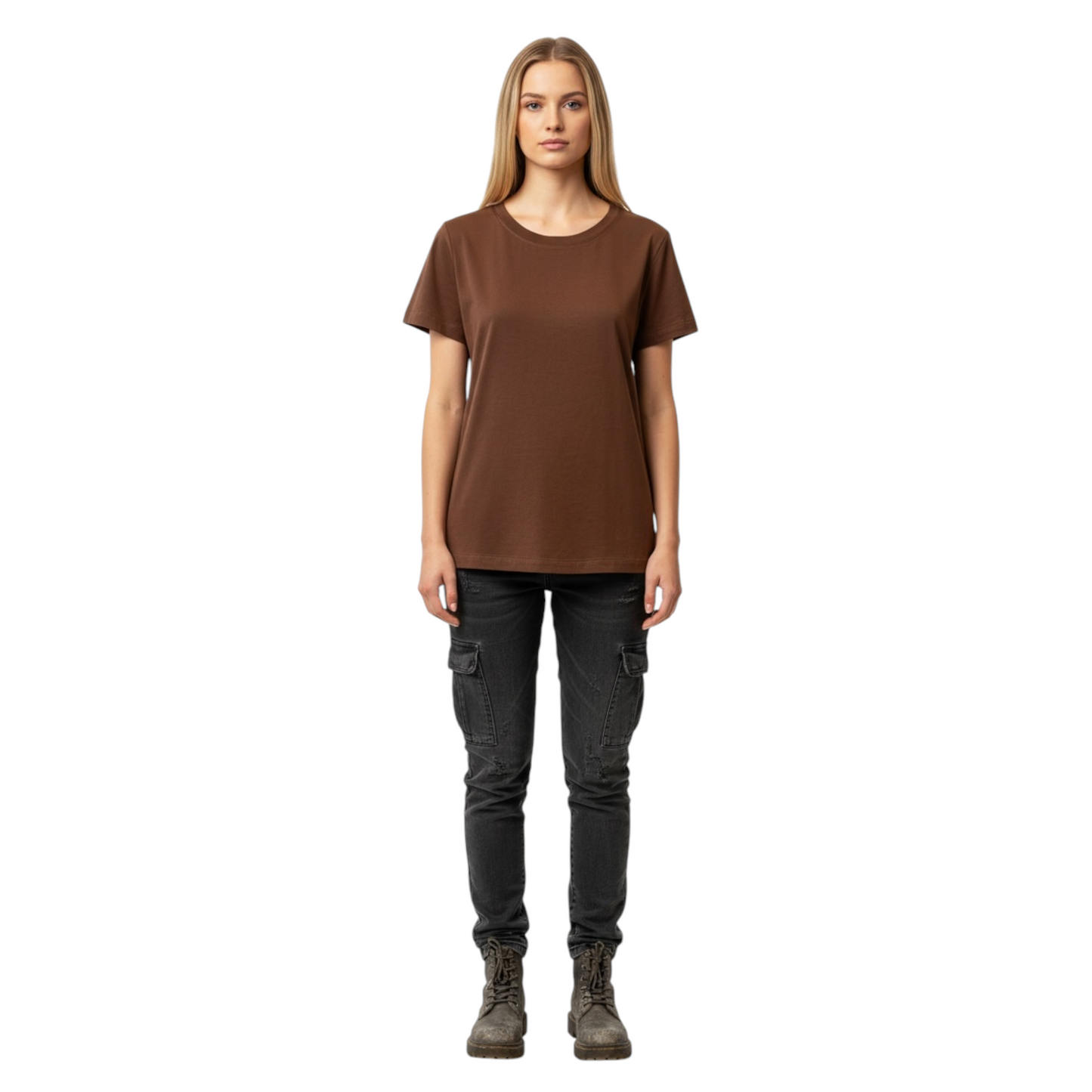 AN1951V39 - ANITIE T-SHIRT VISCOSA MORO