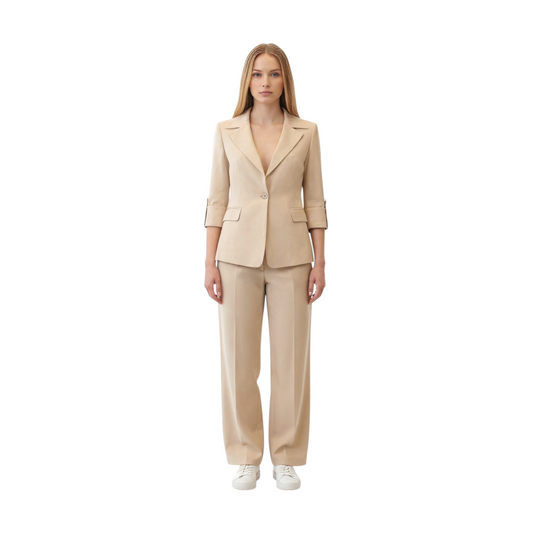 AN31155U147 - ANITIE GIACCA MANICHE 3 QUARTI ALMOND