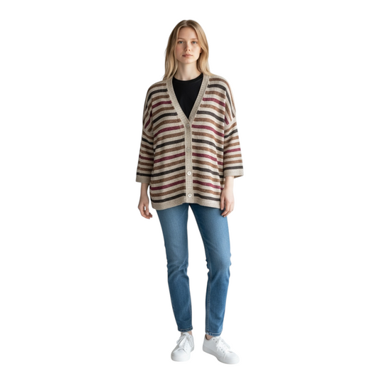 AND74754 - ANITIE GIACCA RIGA LUREX ORO