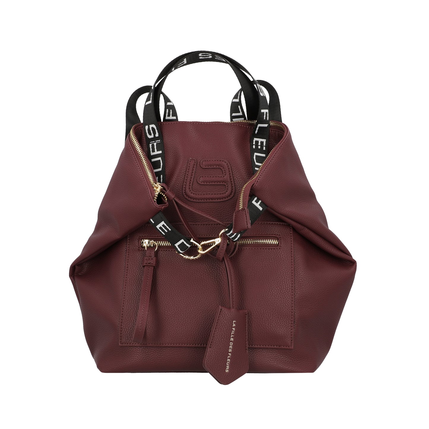 LA FILLE DES FLEURS ZAINO ANITA MED DEER BURGUNDY