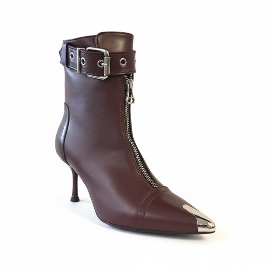 Divine Follie - Stivaletto Nappa Zip