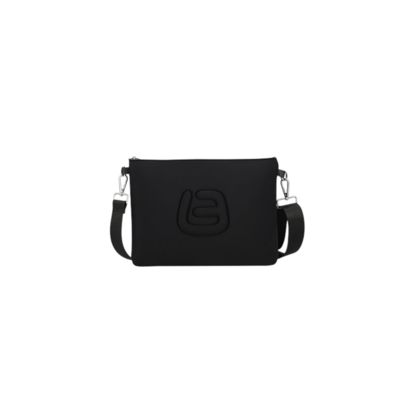 La Fille des Fleurs - Borsello Alladdin in neoprene con tracolla nero