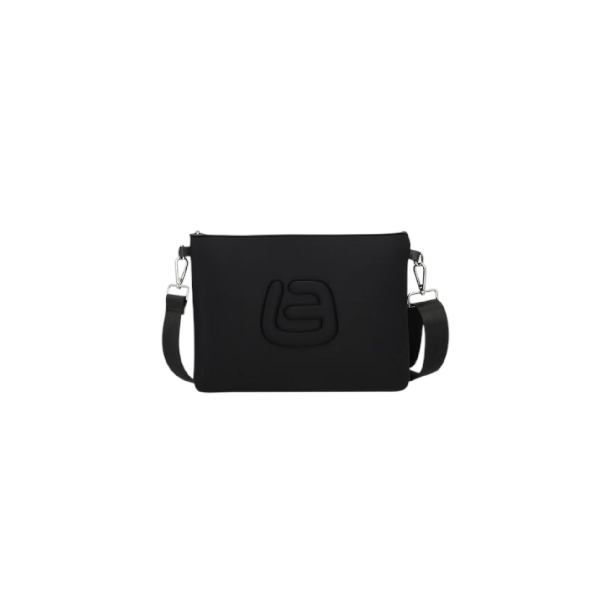 La Fille des Fleurs - Borsello Alladdin in neoprene con tracolla nero