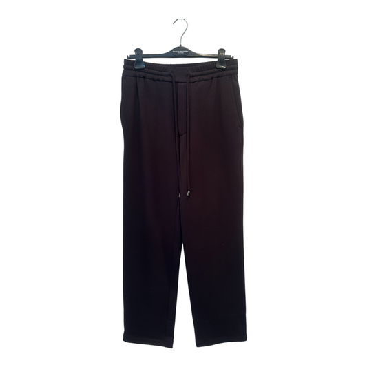 B131 - Paolo Pecora - Pantalone Jersey Nero