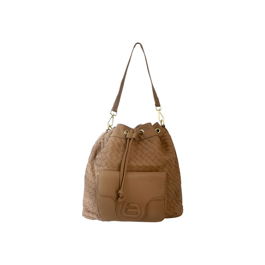BLAIRSQUARINT - LA FILLE DES FLEURS BORSA BLAIR SQUARED BEIGE