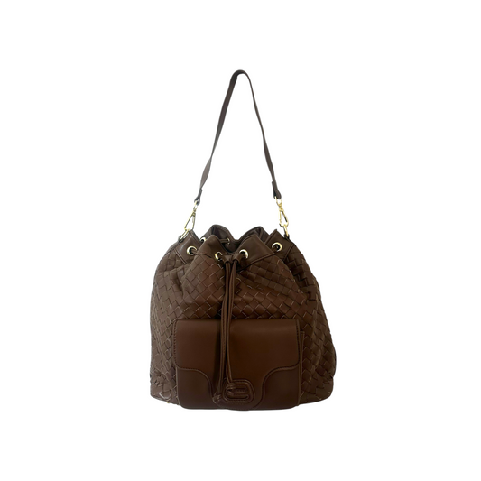 BLAIRSQUARINT - la fille des fleurs borsa Blair squared  BROWN