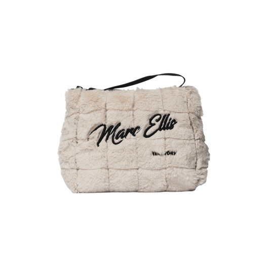 BUBY HAIR CLUTCH TAUPE MARC ELLIS