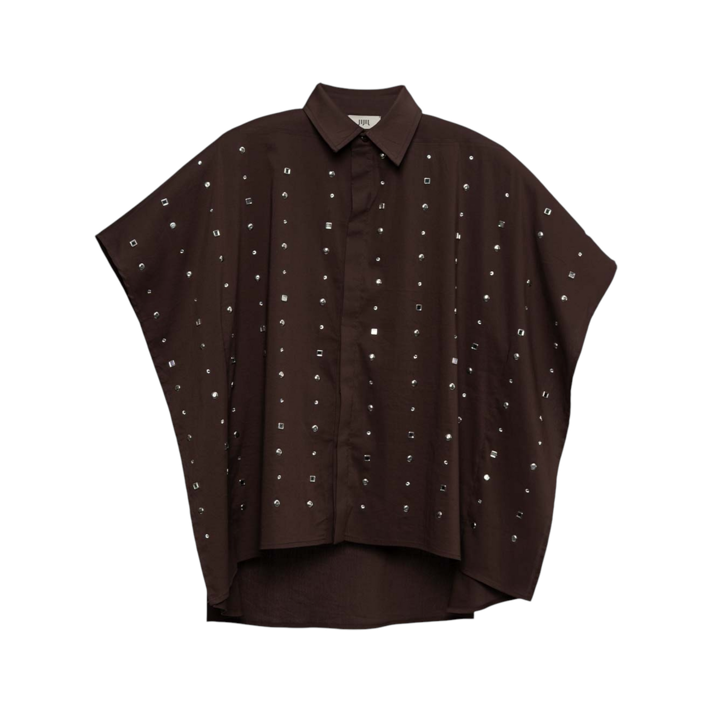 CA078 - JIJIL CAMICIA BORCHIE MORO