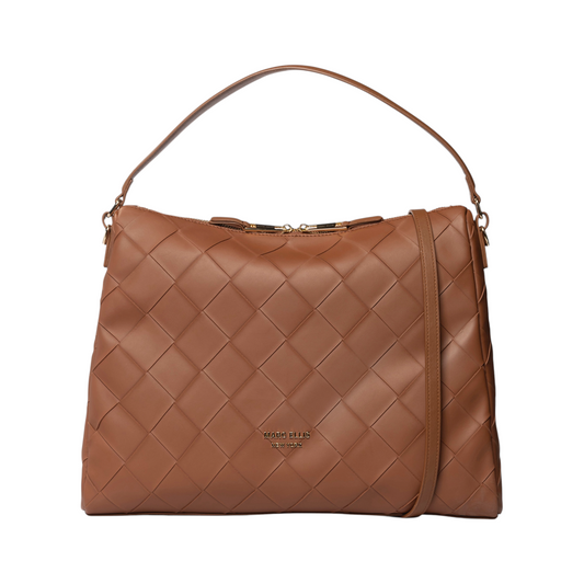 CLOUD TOTE BAG DARK CUOIO MARC ELLIS