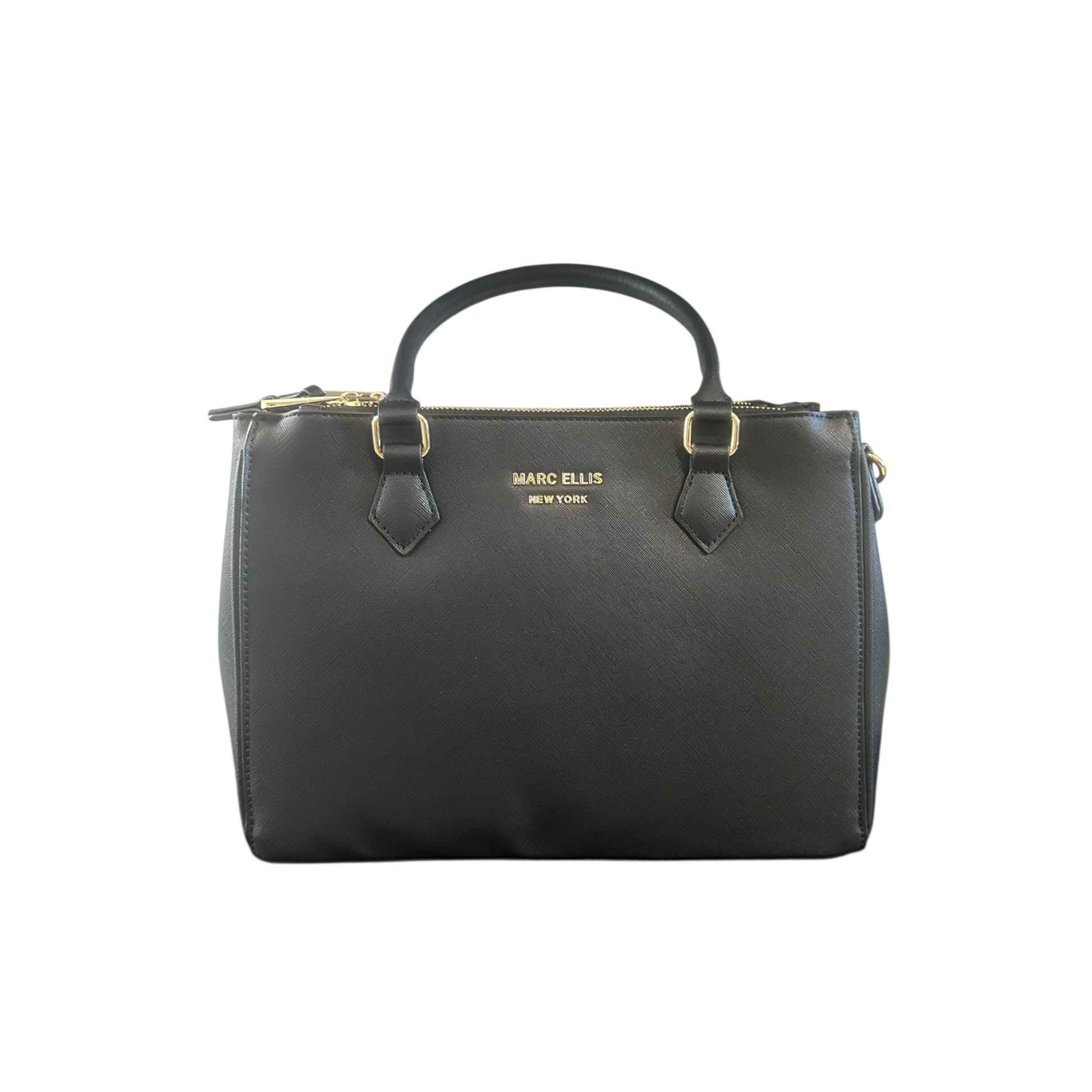 COSMO - TOTE BAG BLACK-GOLD MARC ELLIS