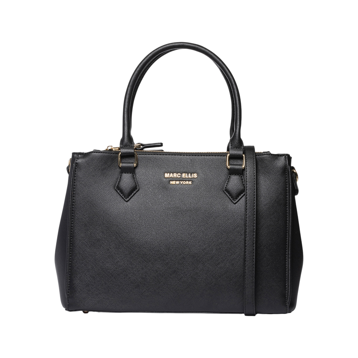 COSMO - TOTE BAG BLACK-GOLD MARC ELLIS