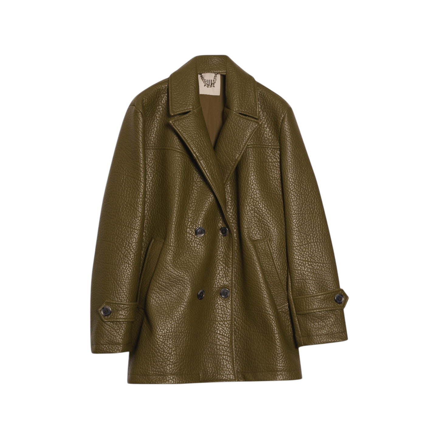 CP100 - JIJIL TRENCH DOPPIOPETTO VERDE MILITARE