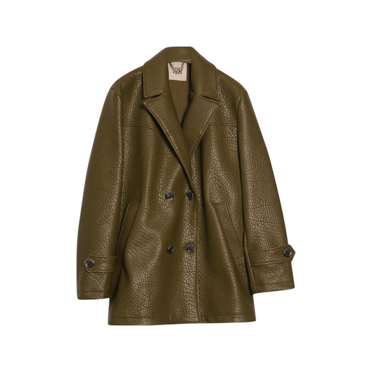 CP100 - JIJIL TRENCH DOPPIOPETTO VERDE MILITARE