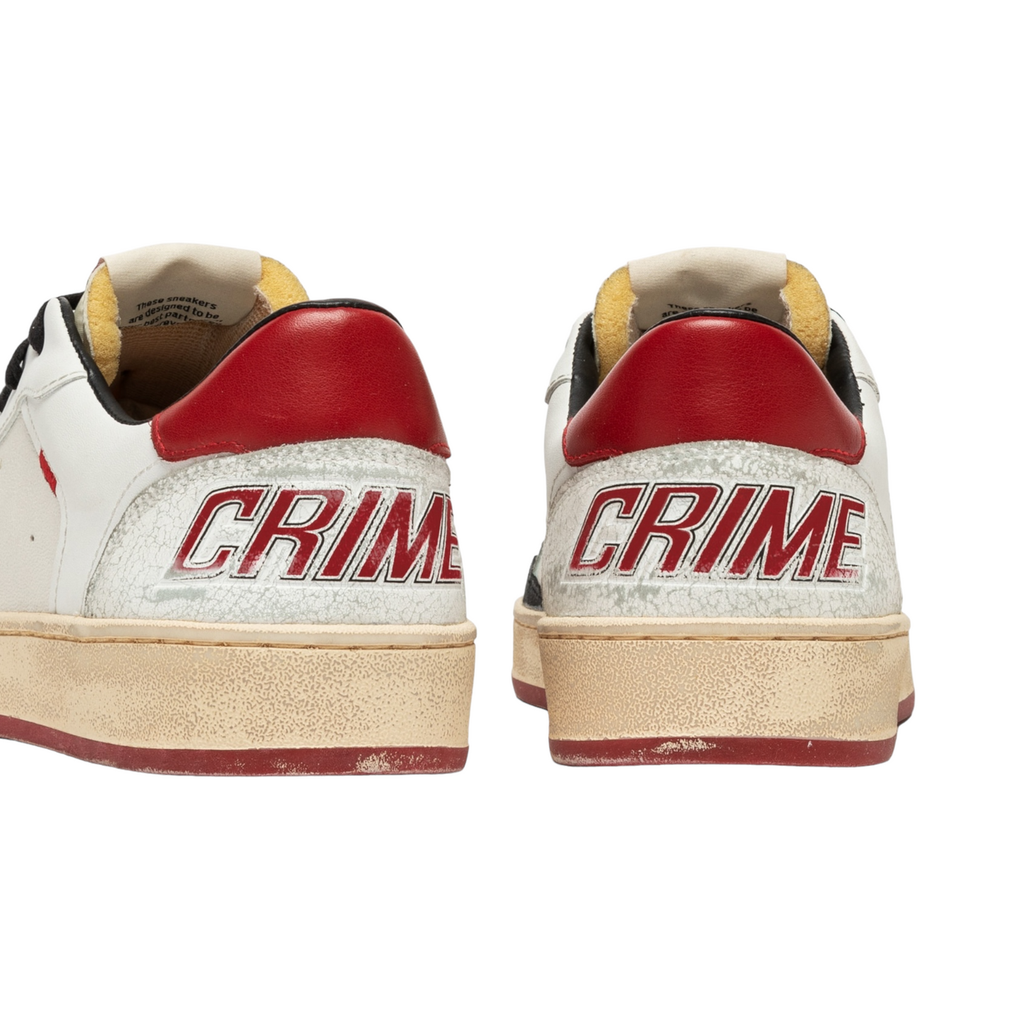 Crime London - Sneaker Chelsea Rebel Red