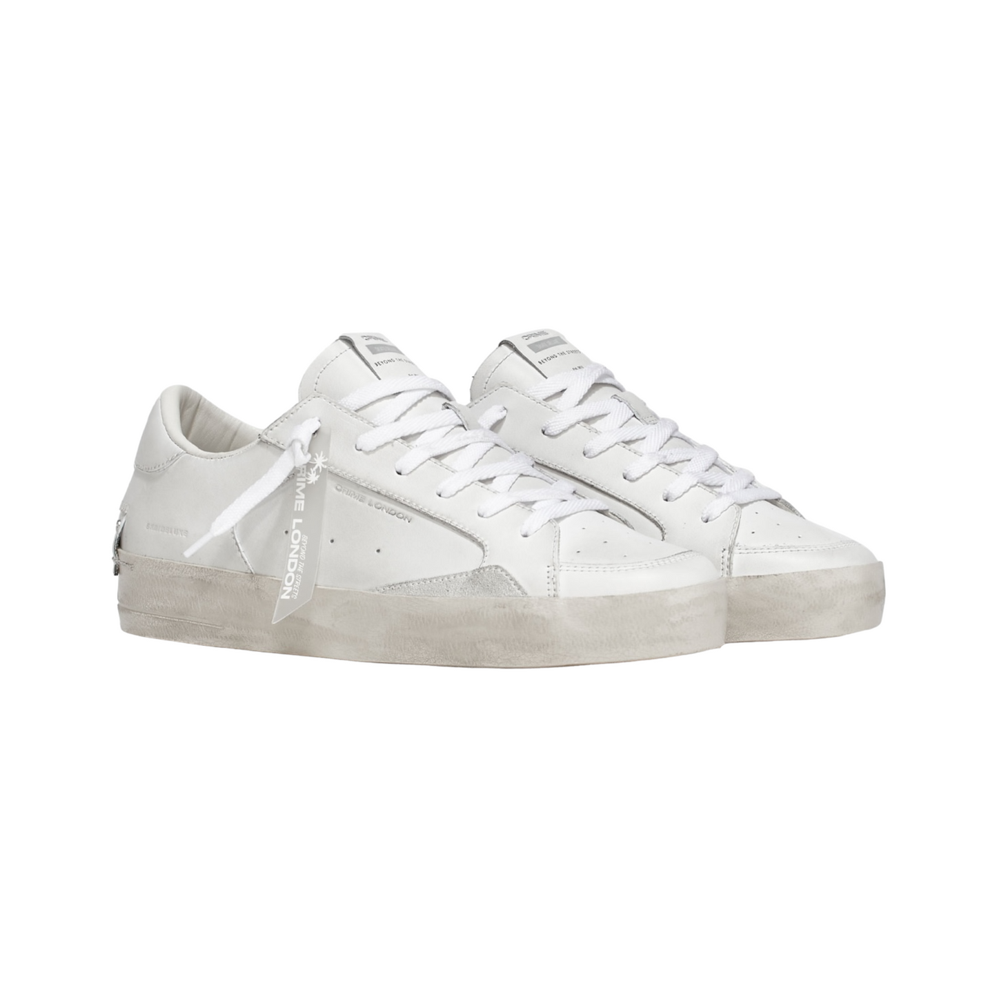 Crime London - Sneaker SK8 Deluxe All White