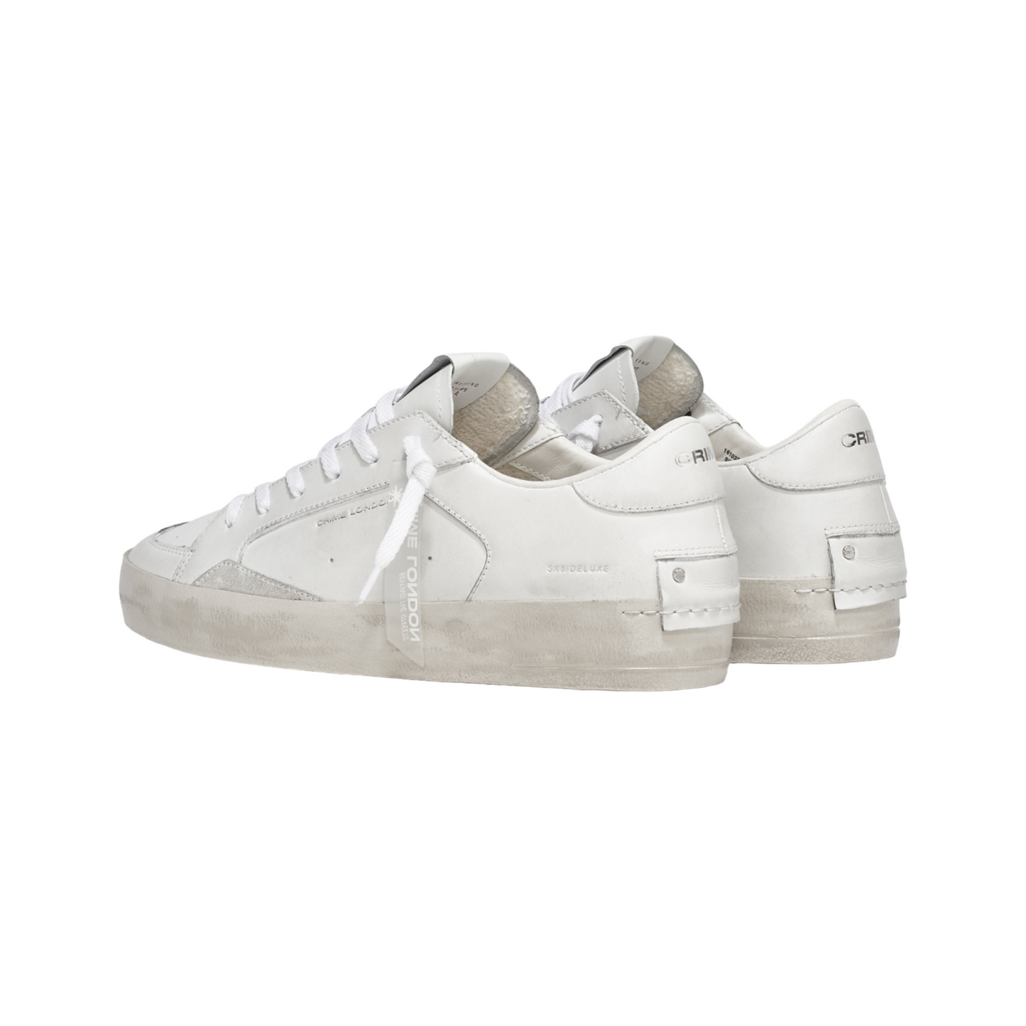 Crime London - Sneaker SK8 Deluxe All White