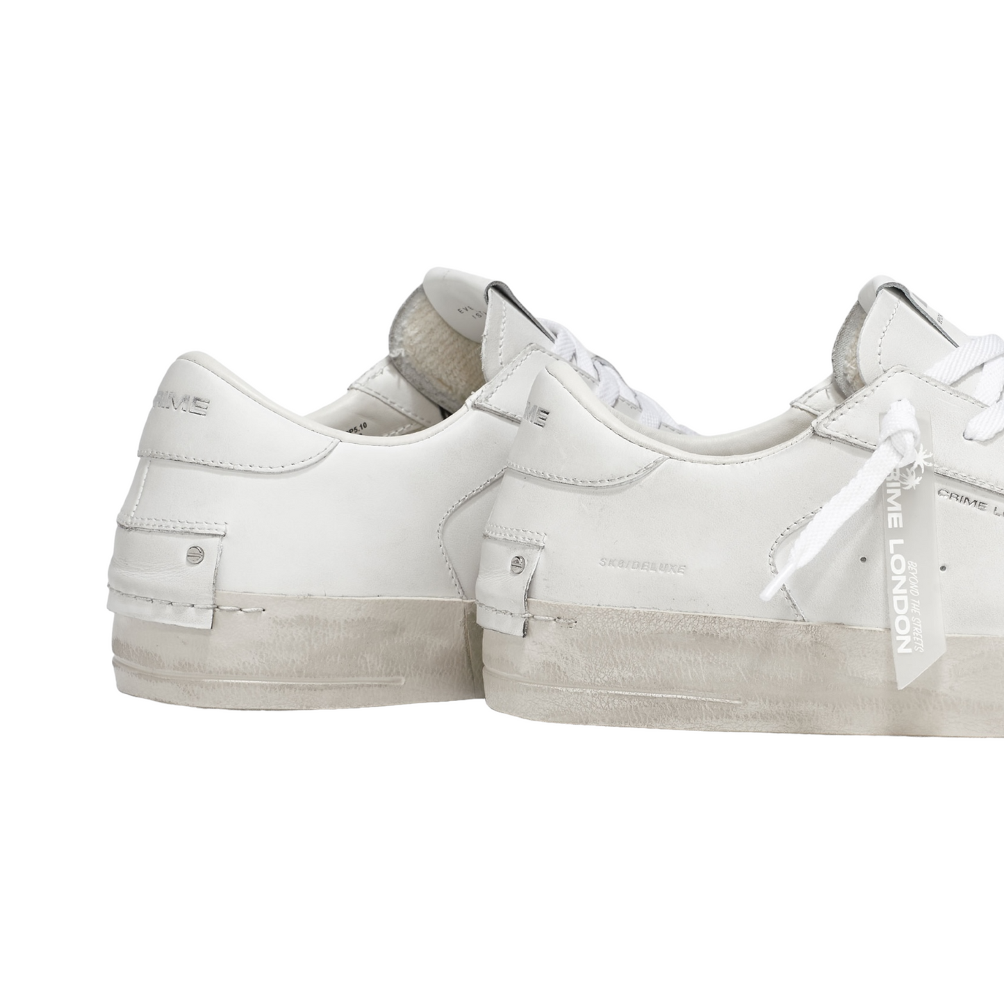 Crime London - Sneaker SK8 Deluxe All White