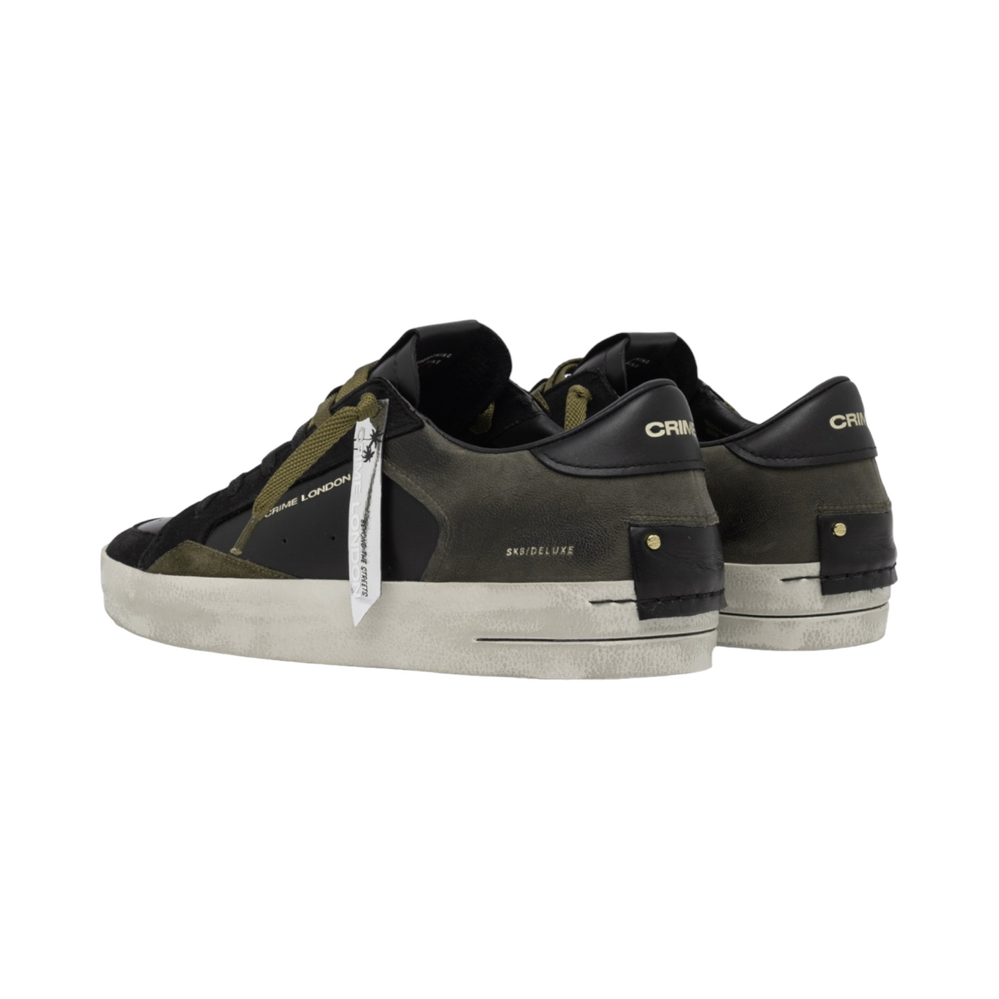 Crime London - Sneaker SK8 Deluxe Downtown Green