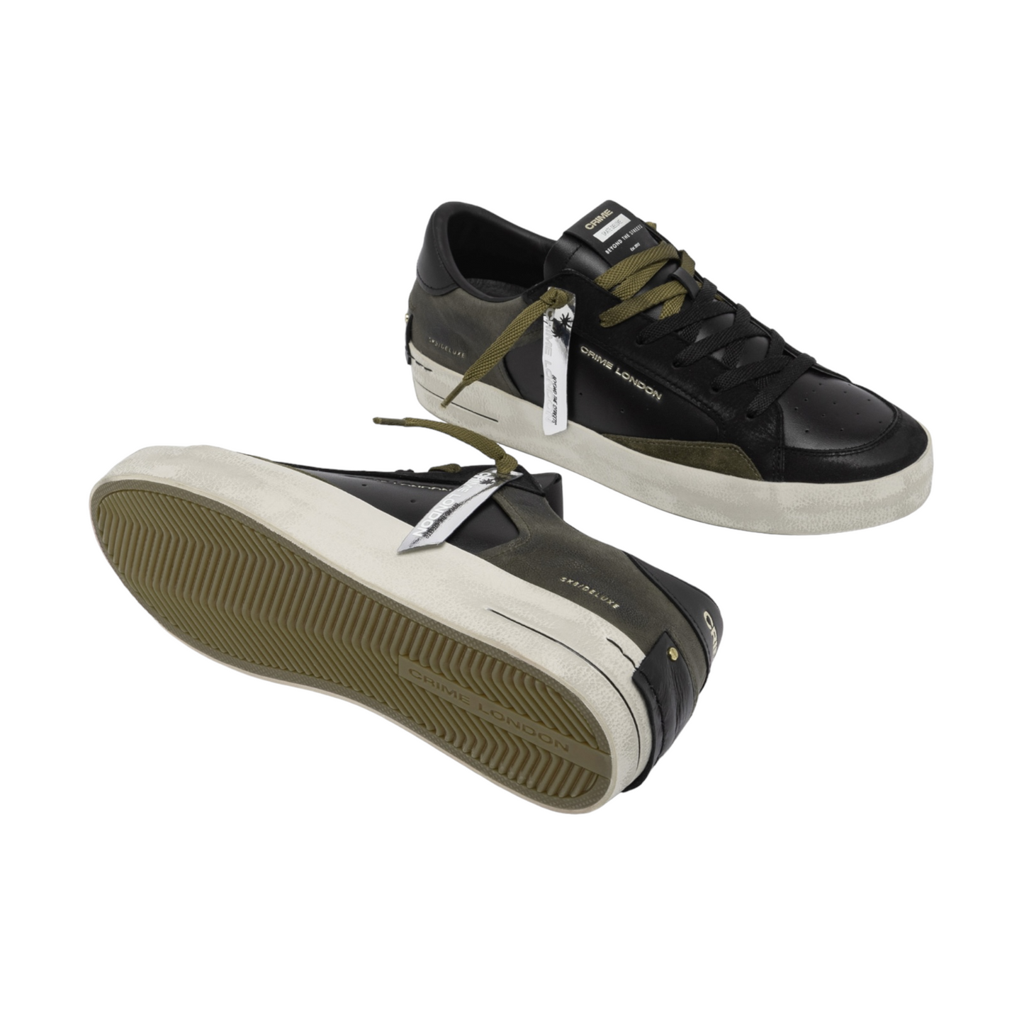 Crime London - Sneaker SK8 Deluxe Downtown Green