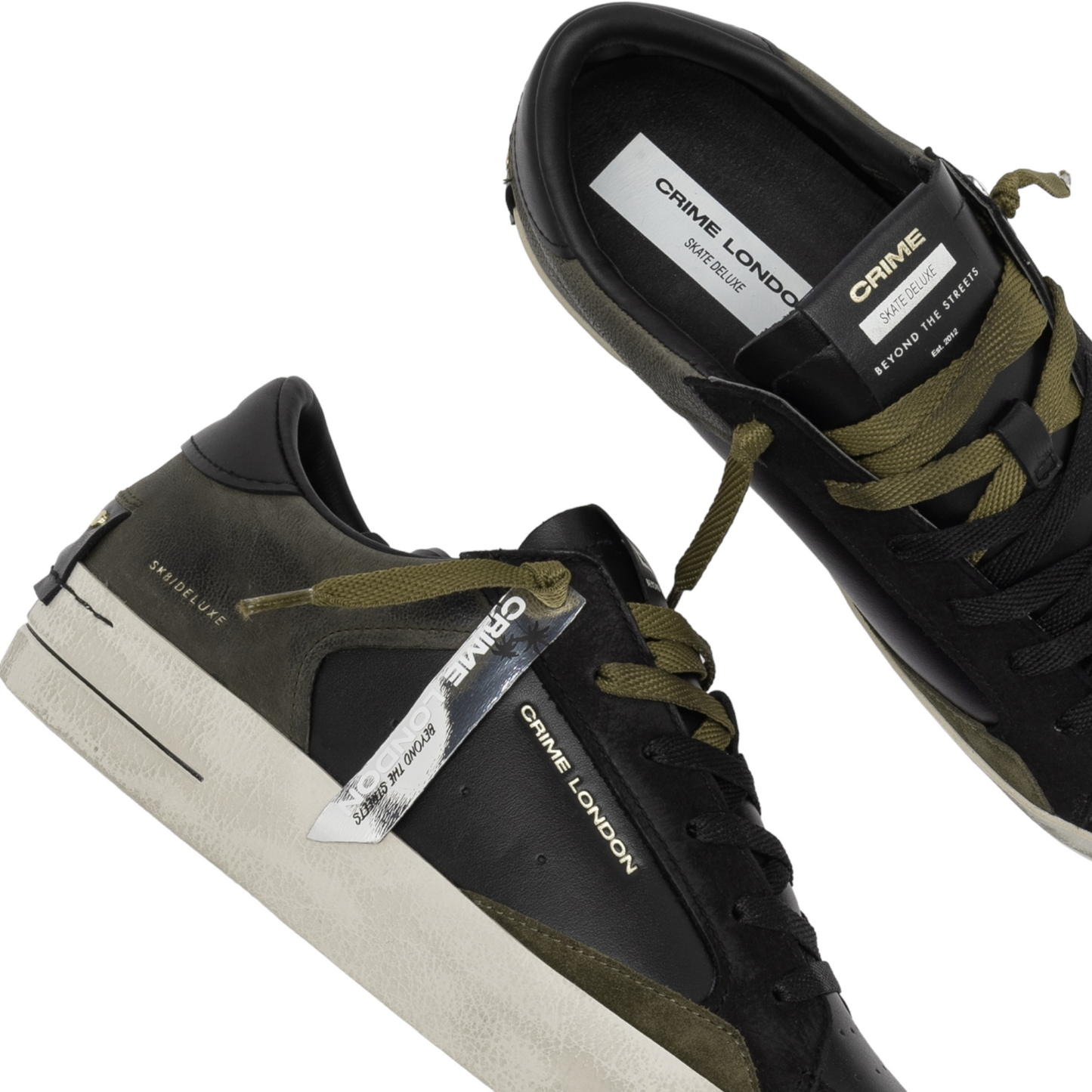 Crime London - Sneaker SK8 Deluxe Downtown Green