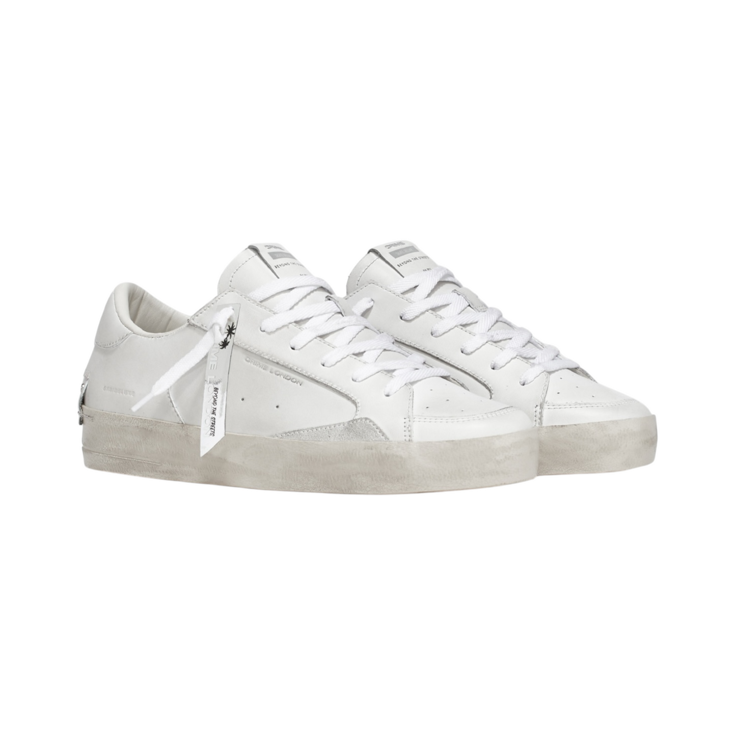 Crime London - Sneaker SK8 Deluxe All White