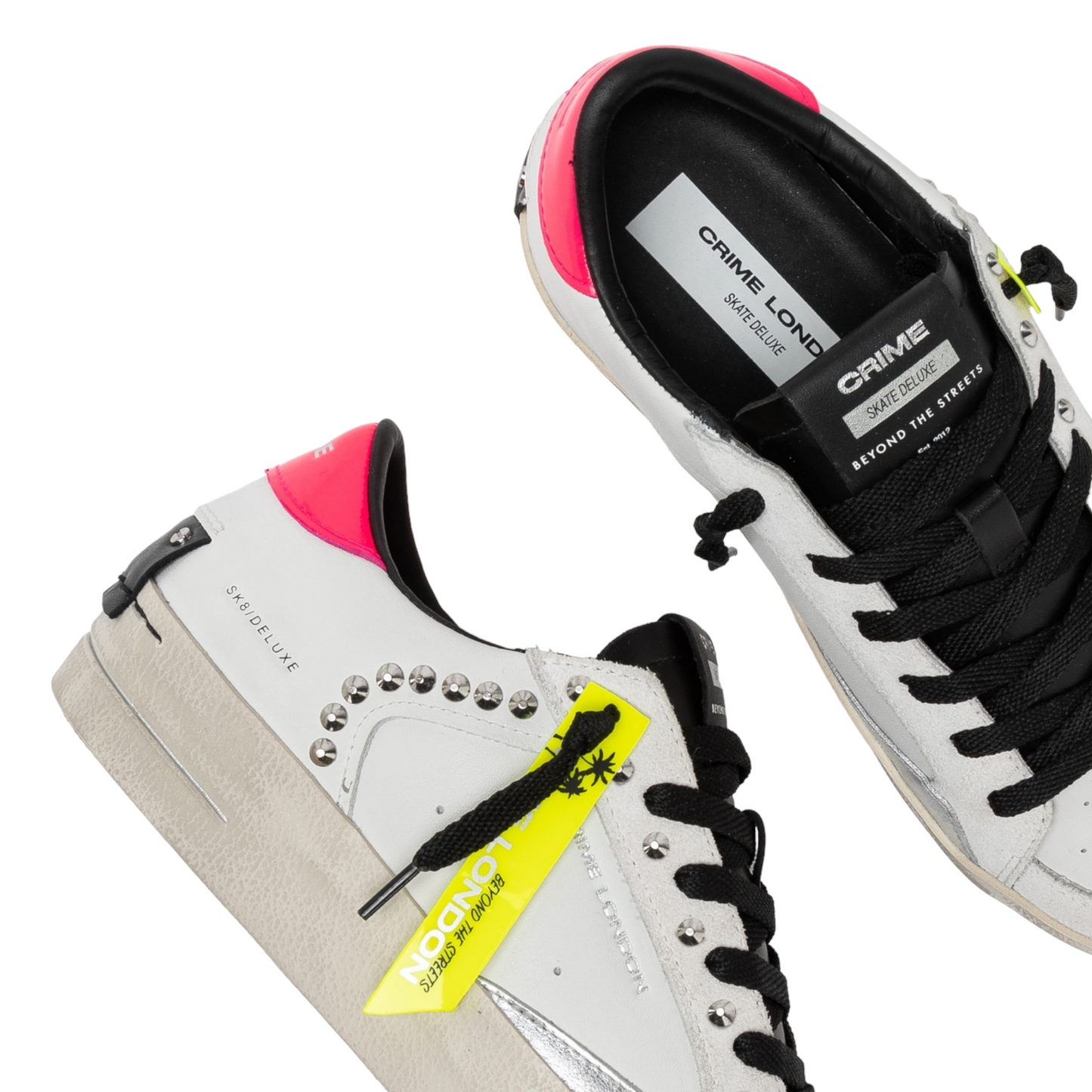 Crime London - Sneakers SK8 Deluxe Lethal Pink