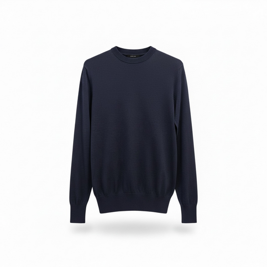DA127M040 - DANIELE ALESSANDRINI MAGLIA GIRO BLU