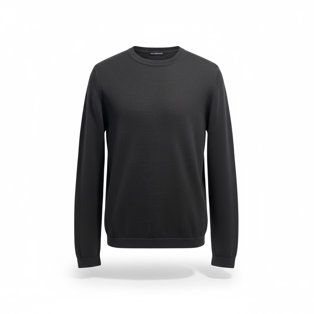 DA127M044 - DANIELE ALESSANDRINI MAGLIA ROUNDNECK PIOMBO