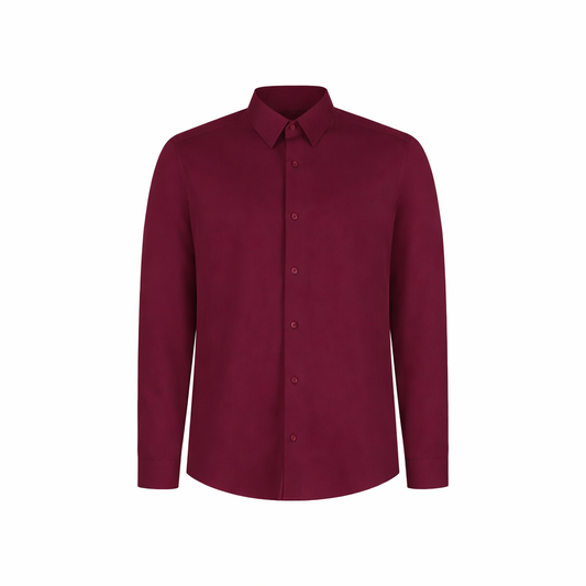 DA1FW26C015 - DANIELE ALESSANDRINI CAMICIA CLASSICBORDEAUX