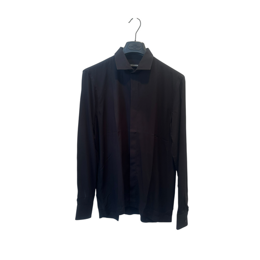 DA1FW26C103 - Daniele Alessandrini Camicia Viscosa Nero