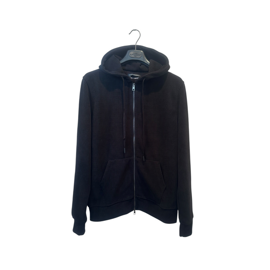 DA1FW26F102 - DANIELE ALESSANDRINI FELPA COSTINE NERO