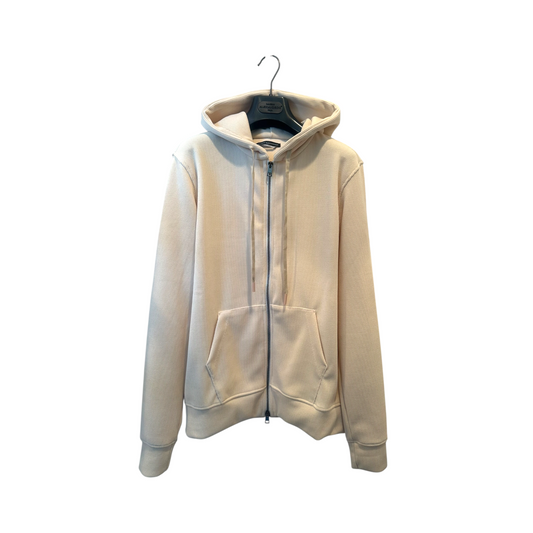 DA1FW26F102 - DANIELE ALESSANDRINI FELPA COSTINE PANNA