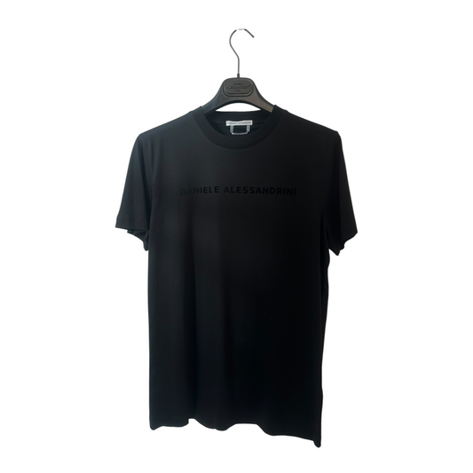 DA1FW26T013 - DANIELE ALESSANDRINI T-SHIRT LOGO BLACK