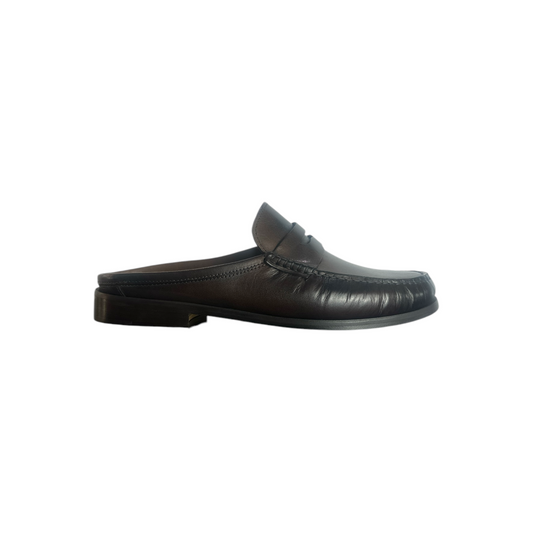 DA1SS25E010 - DANIELE ALESSANDRINI MOCASSINO SLINGBACK MORO