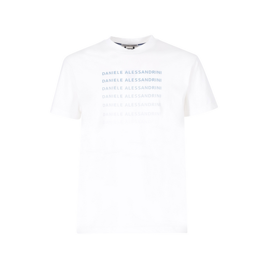 DA1SS25T005 - Daniele Alessandrini T-shirt Optical Panna