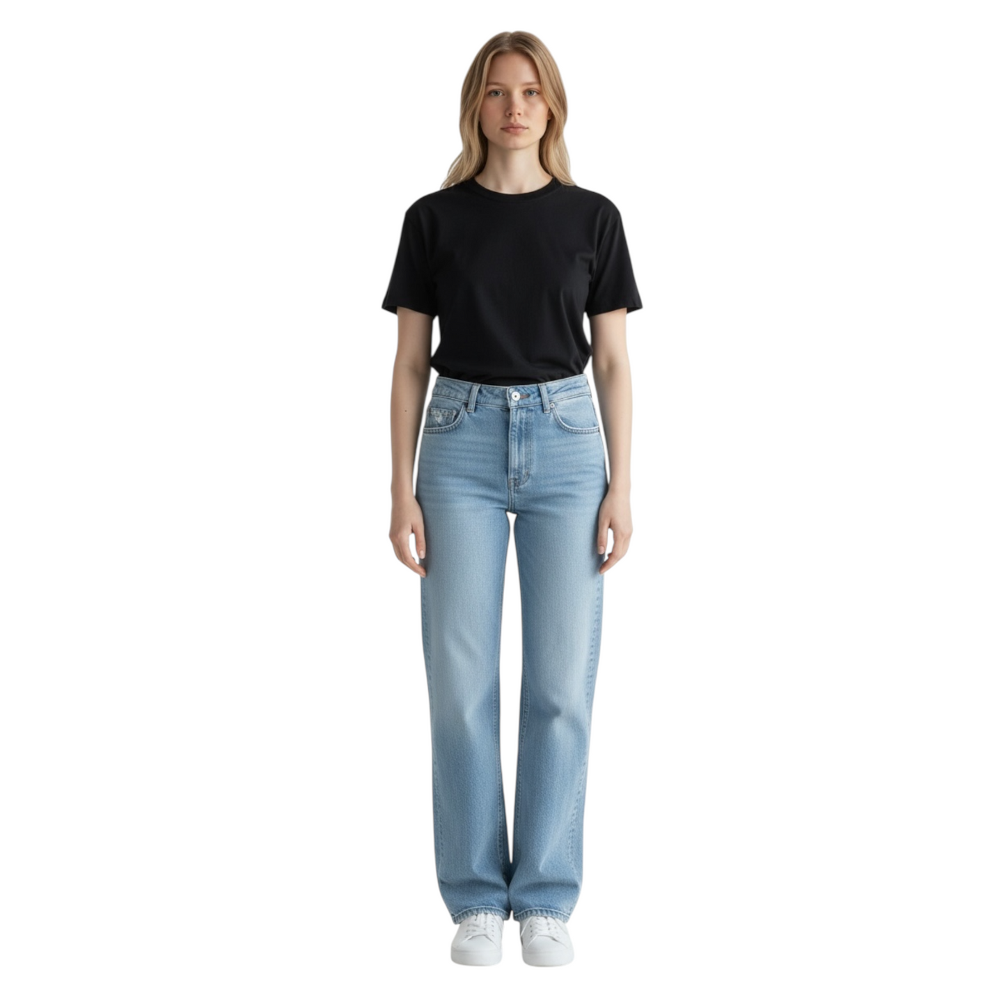 DAB5055 - VICOLO JEANS JODIE DENIM CHIARO