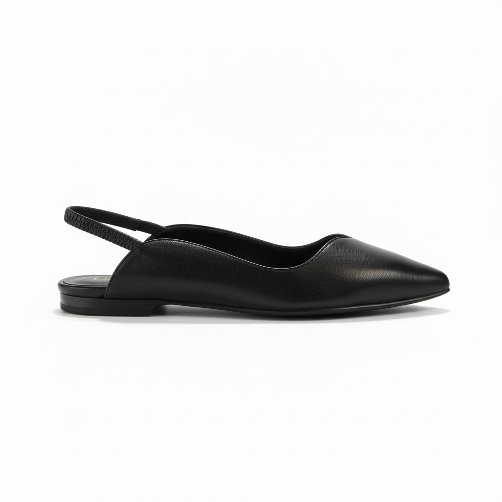 DELIA2478 - DIVINE FOLLIE SLINGBACK ASIMMETRICA NERO