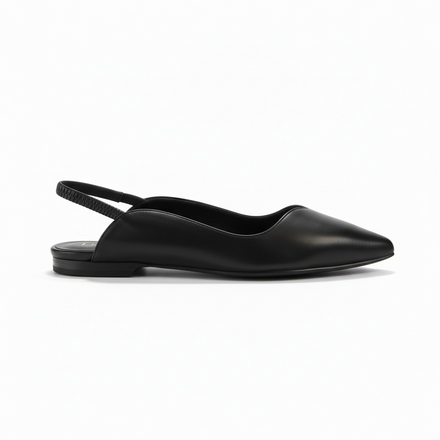 Divine Follie - Slingback Asymmetric Nero