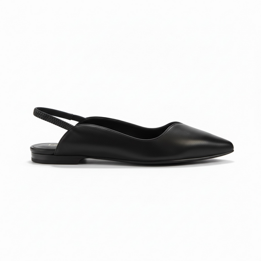 DELIA2478 - DIVINE FOLLIE SLINGBACK ASIMMETRICA NERO
