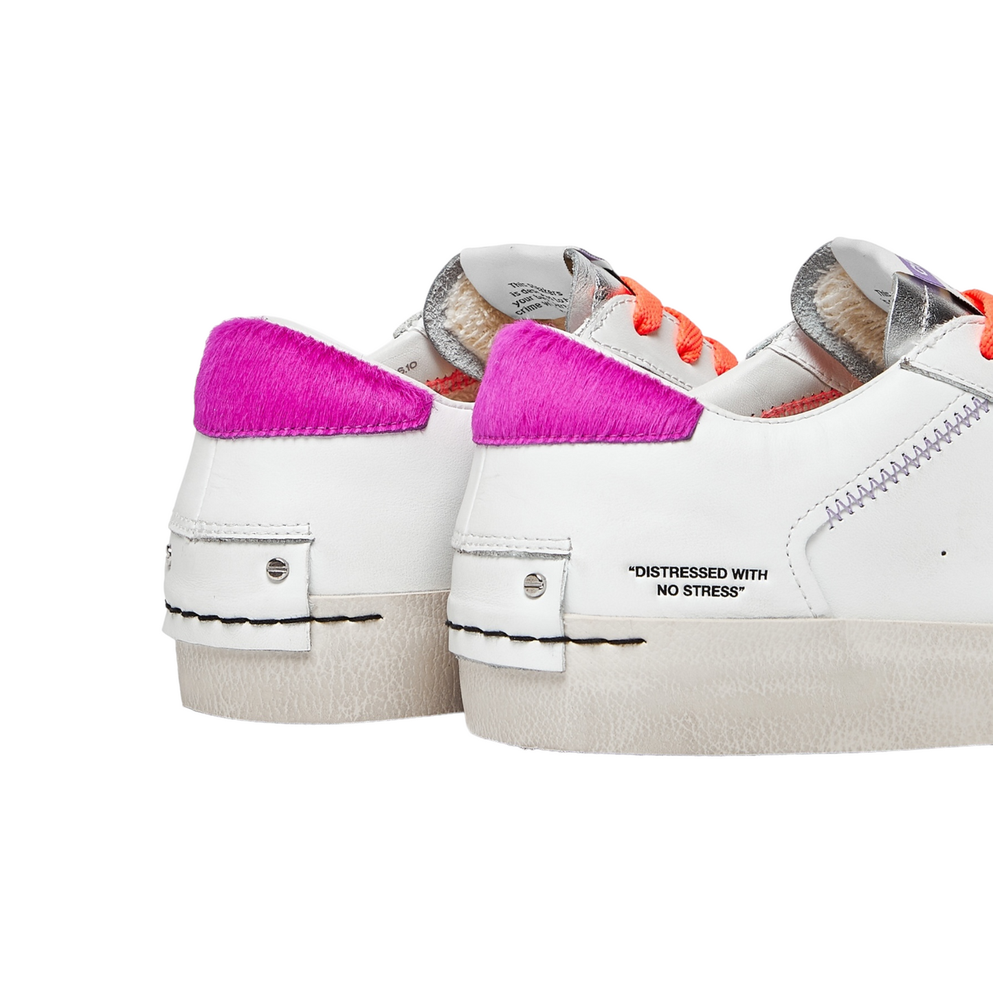 Crime London - Sneakers Distressed Pink Paloma