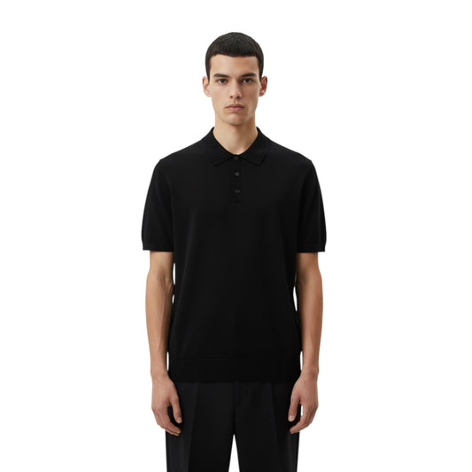 DUMC0010 - DANIELE ALESSANDRINI POLO SILK NERO