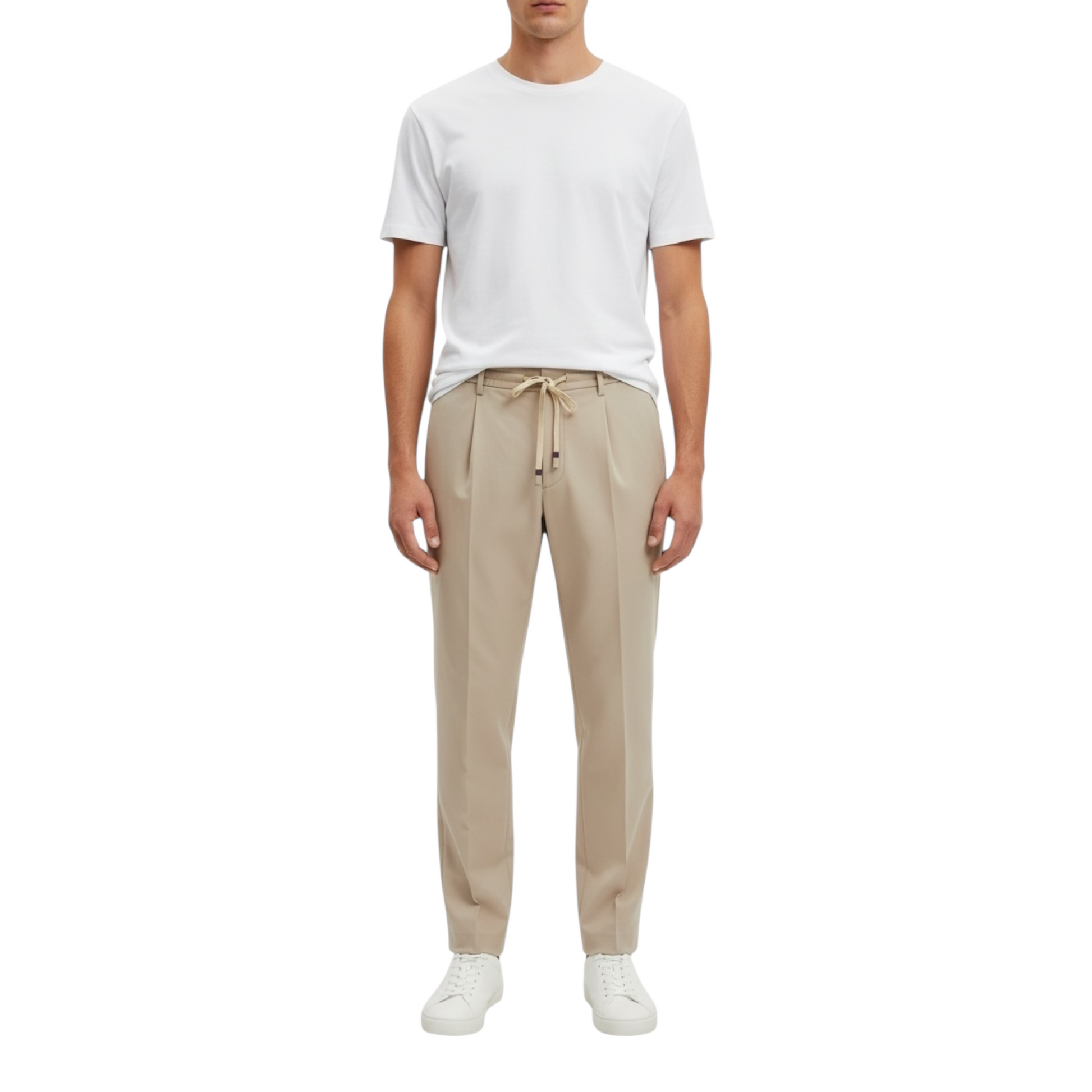 DUPL0008 - DANIELE ALESSANDRINI PANTALONE BURAGO SABBIA