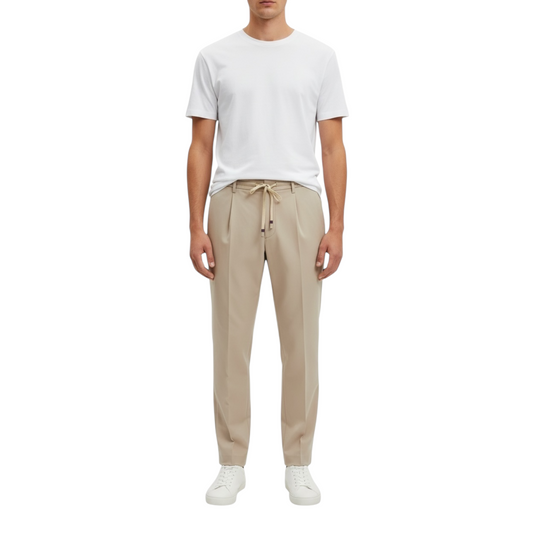 DUPL0008 - DANIELE ALESSANDRINI PANTALONE BURAGO SABBIA