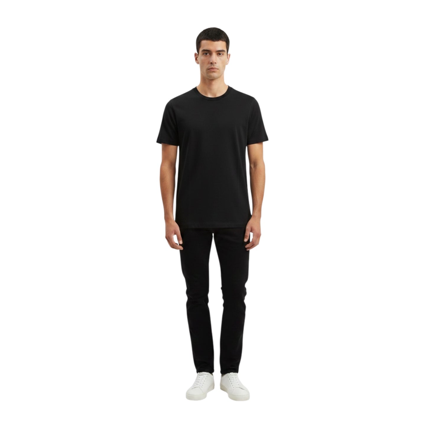 DUTC0001 - DANIELE ALESSANDRINI T-SHIRT OFF NERO